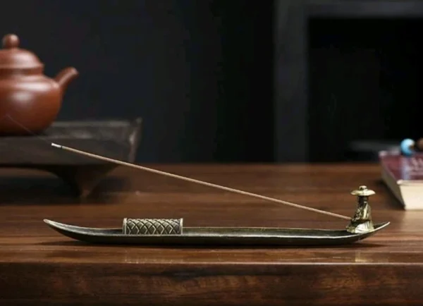 porte encens barque du pêcheur