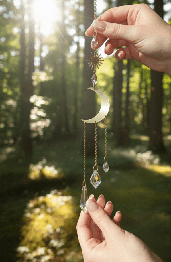 attrape soleil croissant de lune
