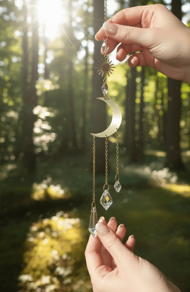 attrape soleil croissant de lune