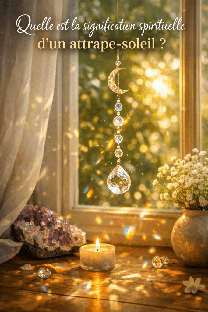 attrape soleil sous la lumière ensoleillée clés signification spirituelle de votre attrape soleil