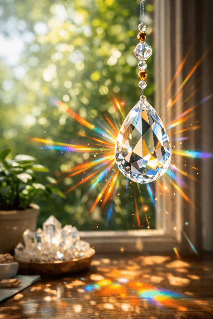 Attrape-soleil en cristal